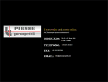 Tablet Screenshot of piesseprogetti.com